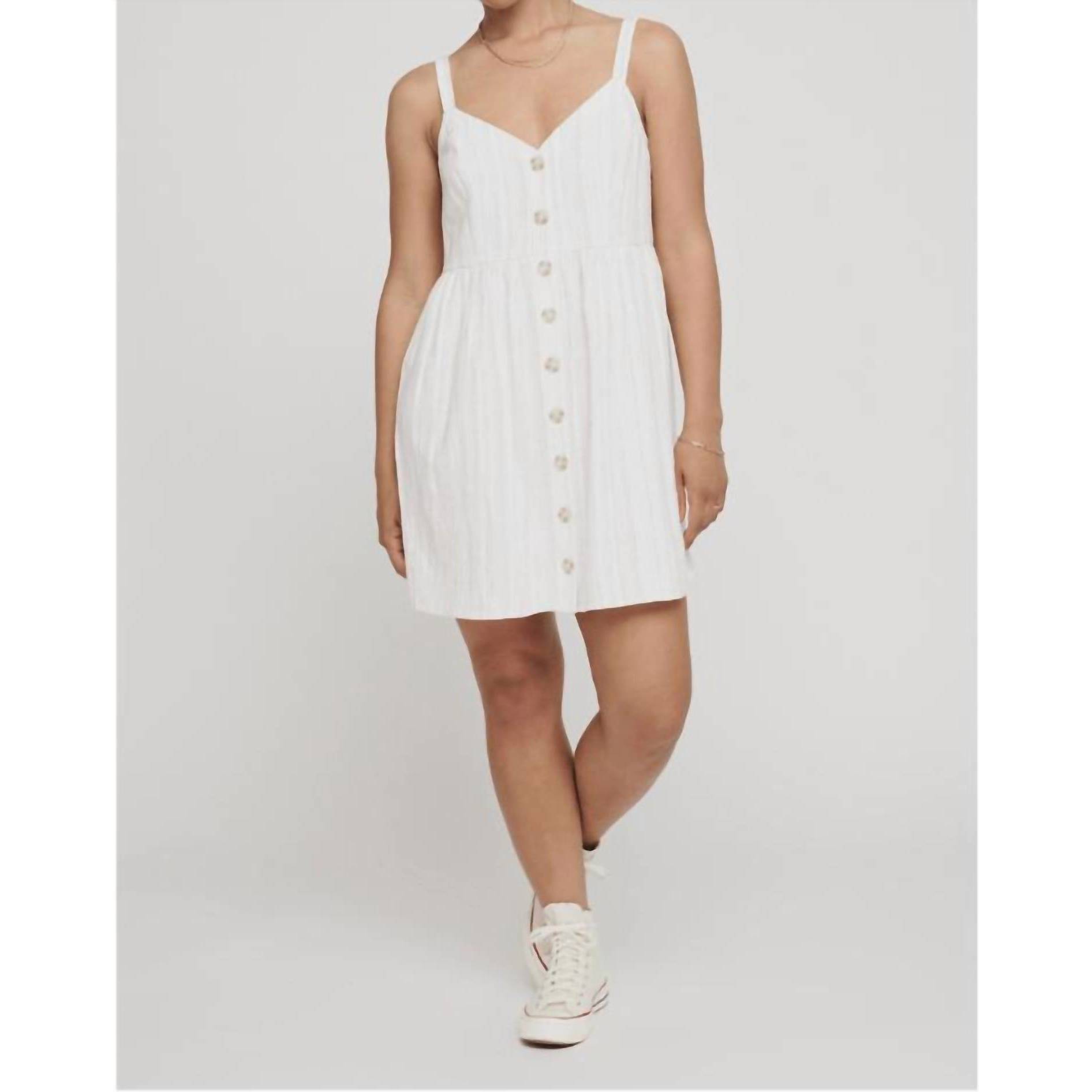 New Gentle Fawn Maui Mini Dress In Terracotta Stripe
